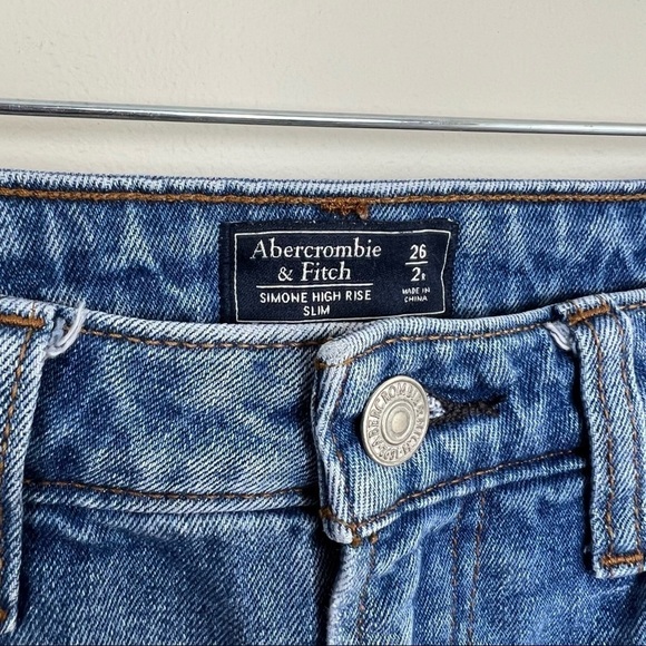 Abercrombie & Fitch Simone High Rise Slim Jeans - Picture 3 of 11